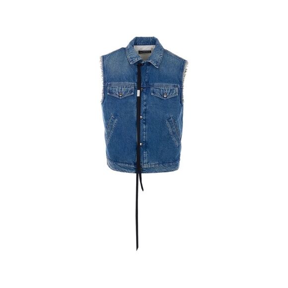 Ann Demeulemeester Blue Jackets - Denim Jackets Men